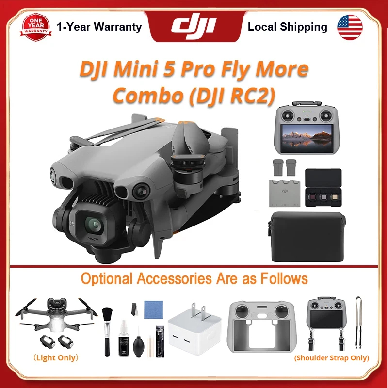 Drone Kit With Camera - Kit de drones DJI Mini 5