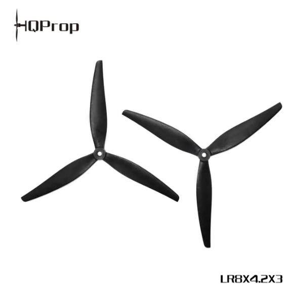 Drone Kit Long Range - 2 paires d'hélices HQProp LR8X4.2X3 GRN