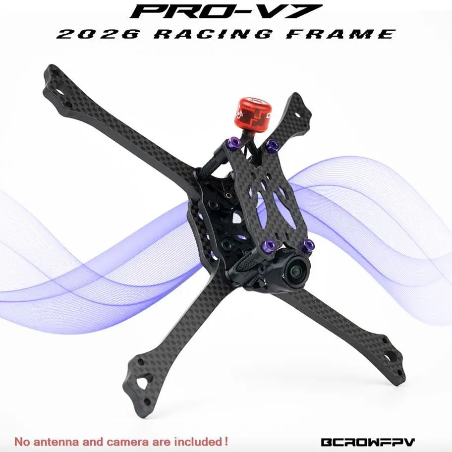 BCROWFPV PRO-V7 Kit de cadre d - Drone Kit Racing avis et prix