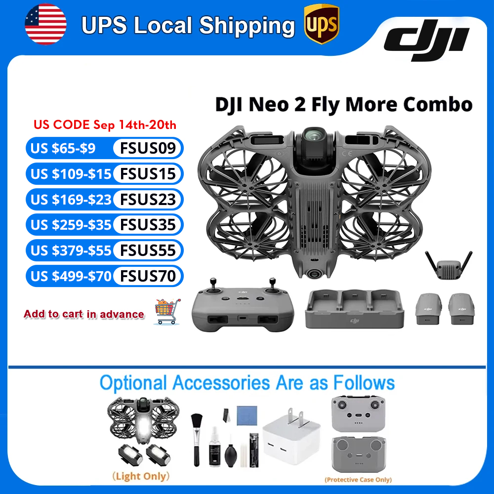 Drones DJI Neo 2 Fly More Comb - Drone Kit With Camera avis et prix